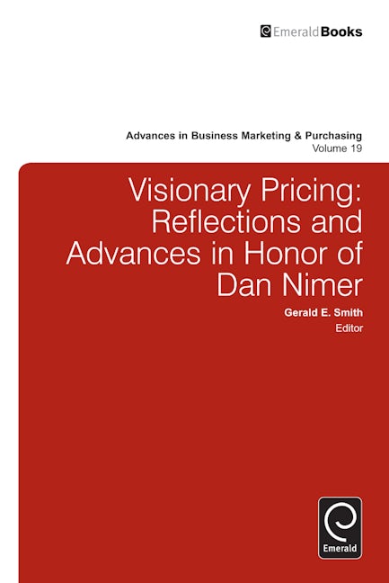 Book cover image for Visionary Pricing ISBN: 9781780529967